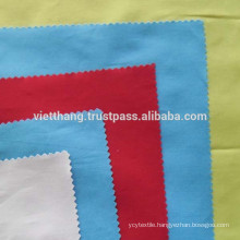 100% COTTON FABRIC 74*60 CD20*CD30 137gsm plain weaving.